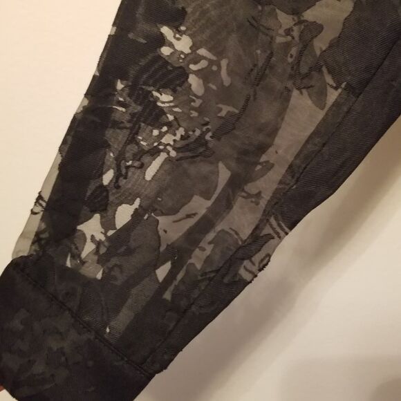 Disturbia Spectre Sheer Loose Fit Blouse Top - Picture 10 of 14